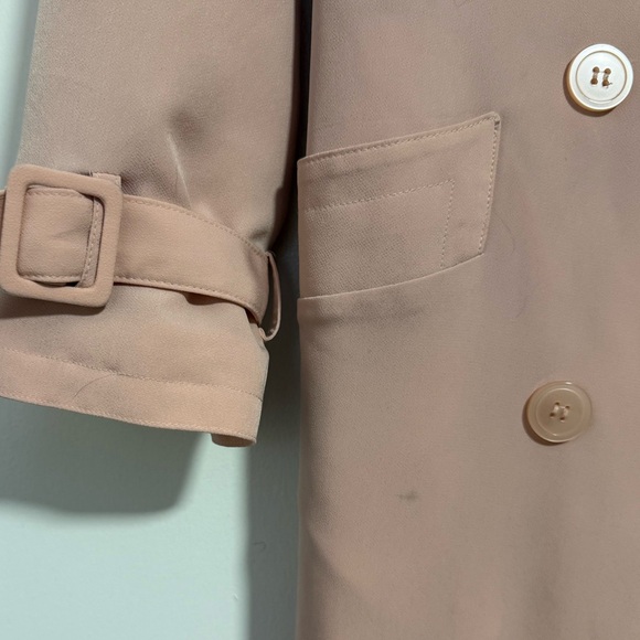 Jennifer Lope Pink Trench Coat - Picture 6 of 7